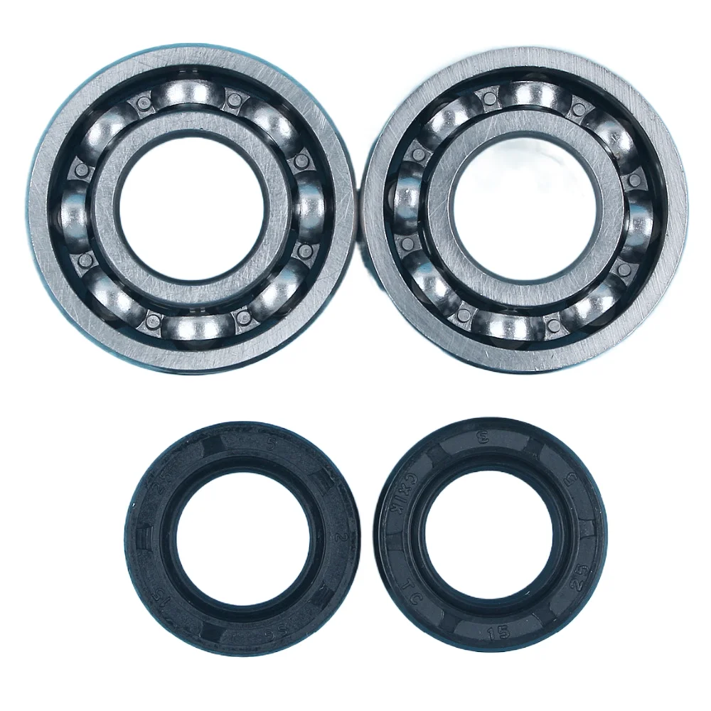 2 x Crank Bearings w/ Oil Seals Kit For STIHL MS230 MS250 MS210 021 023 025 MS 230 250 Chainsaw Replacement Spare Parts