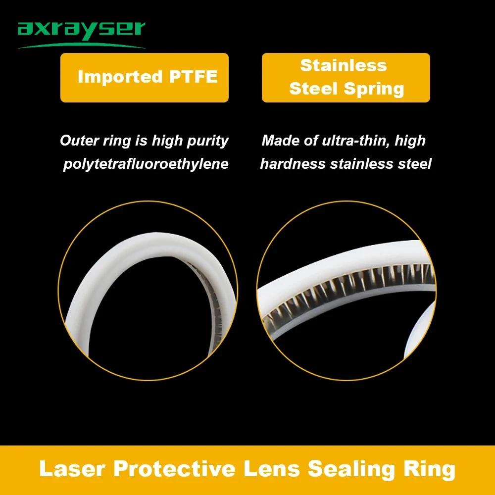 Sealing Ring forProtective Windows Lens Spring Seal O-Ring Washer On Raytools Precitec WSX  BOCI Qinlin Sup Cutting Welding Lens