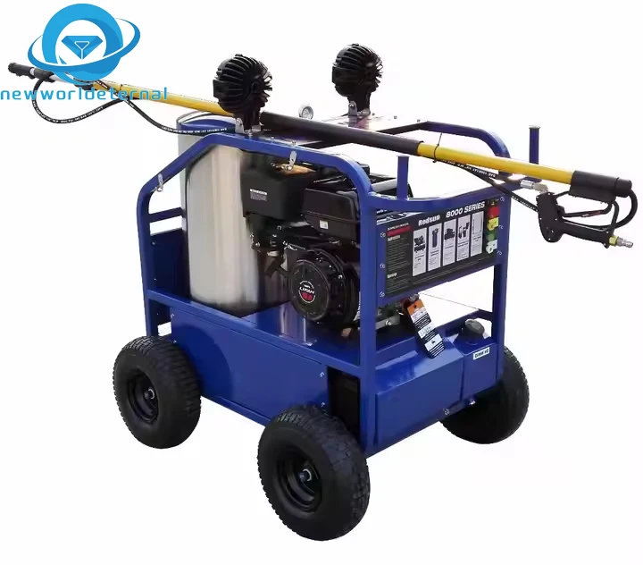 5000psi Engine Hot Water High Pressure Washer with Headlight