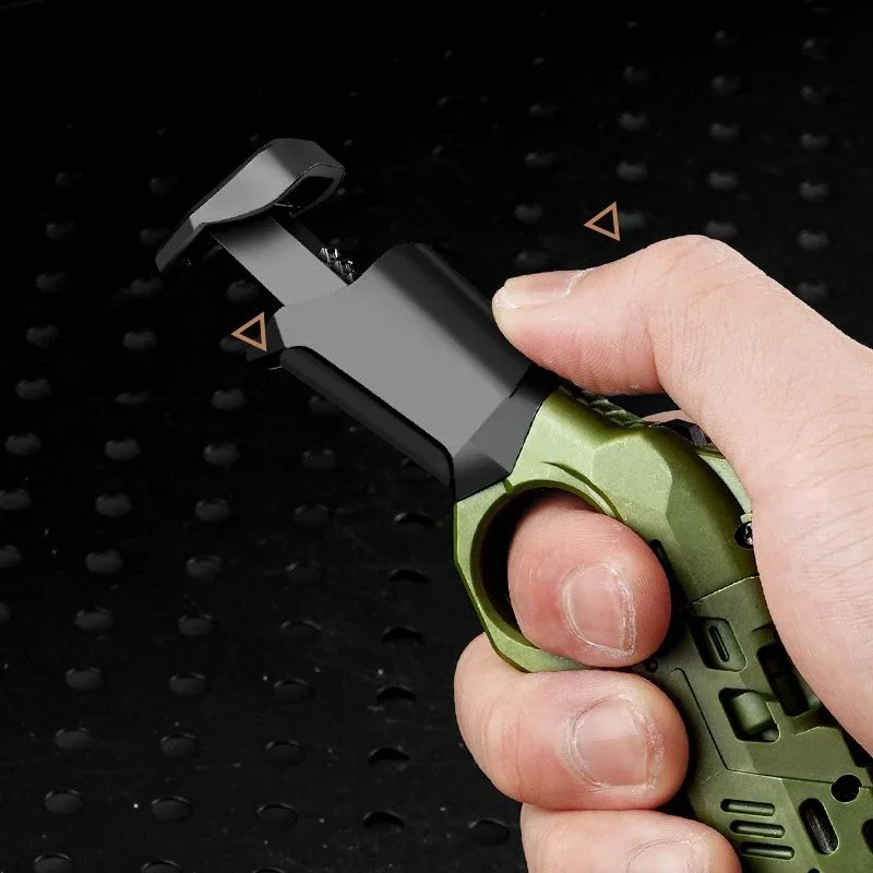1PC Portable EDC spray gun launcher Gloc soft shell toy gun firing pistol children's model