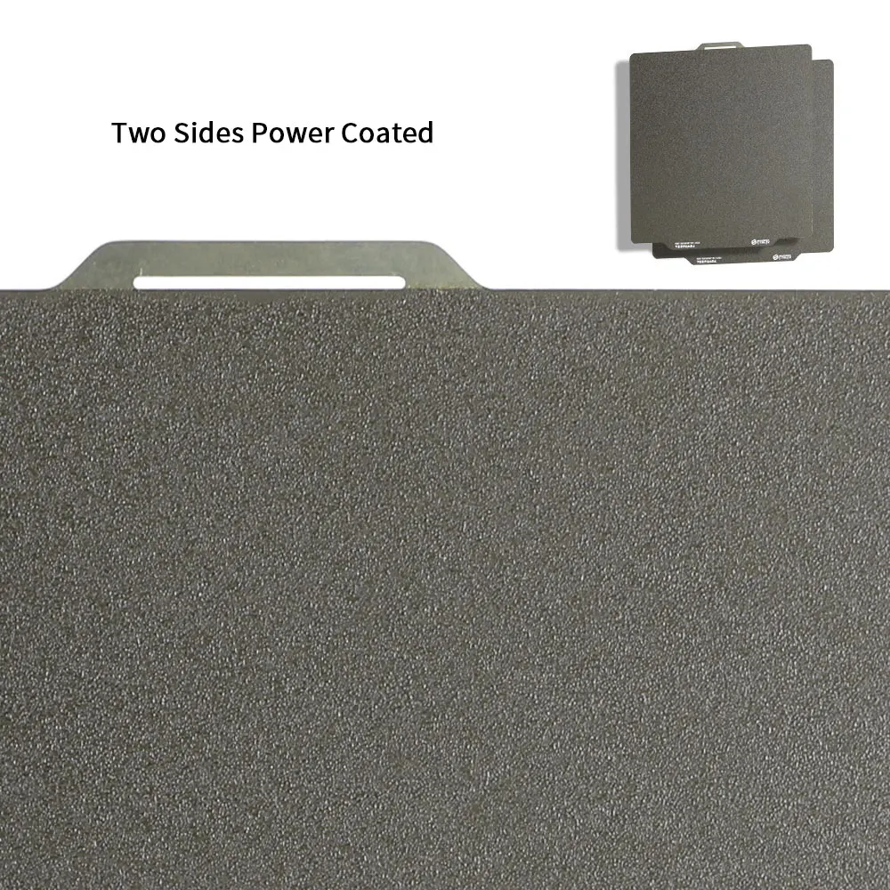 For Bambu lab x1 p1p Double Side Build Plate Texture PEI+ Smooth PET /Texture PEI+ Texture PEI 276*258mm Spring Steel Sheet