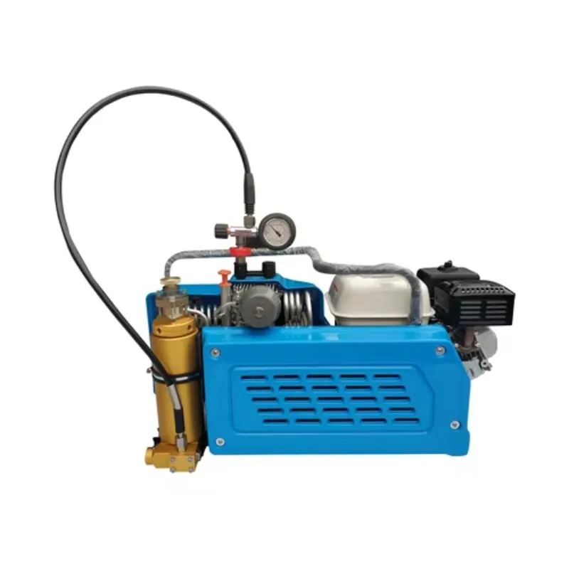 High pressure paintball PCP air compressor with 300bar 4500psi