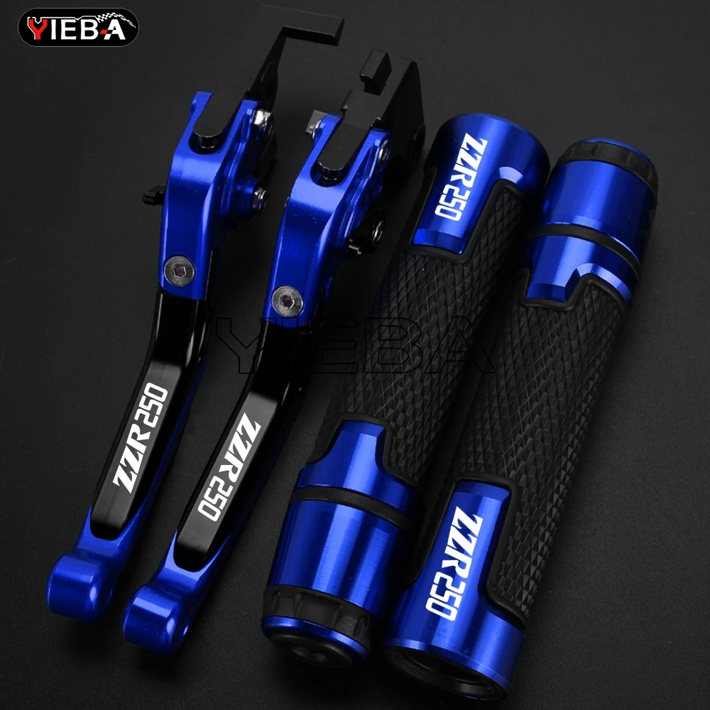 

Motorcycle CNC Foldable Brake Clutch Levers FOR Kawasaki ZZR 250 1983-2007 2006 2005 2004 2003 2002 ZZR250 Handle Handlebar Ends