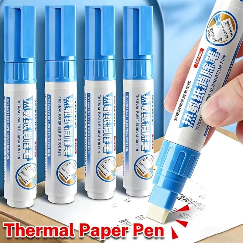 Protection Privacy ID Information Erasing Pen Open Box Portable Durable Thermal Paper Data Identity Thermal Paper Erasing Pen