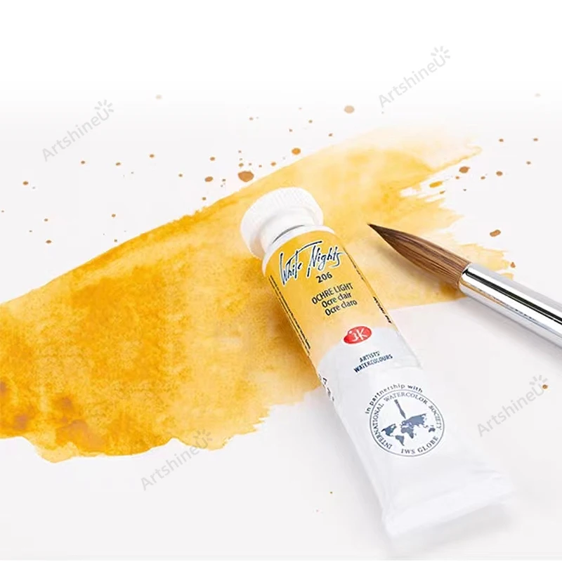 Imagem -03 - Conjunto de Pintura Aquarela Noites Brancas Suprimentos de Arte Profissional e Emergencial Iniciantes e Artistas 12 24 Tubos 10ml Cada