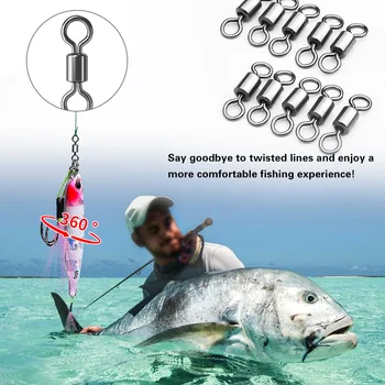 Stainless Steel Fishing Swivels 4