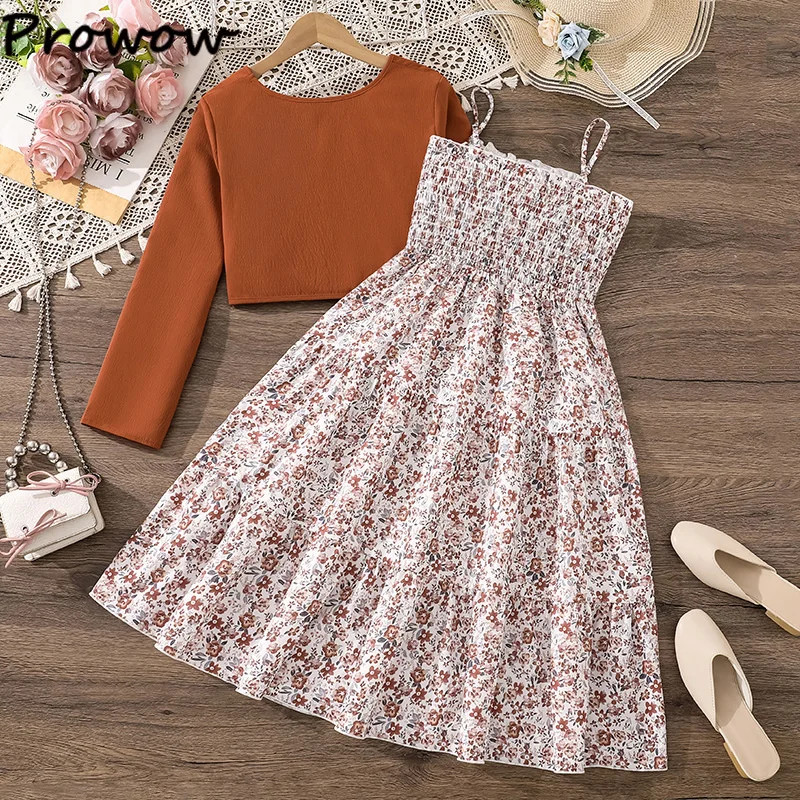 Teenager Girl Dresses 8 To 12 Years Old Long Sleeve Twisted Knot Cover Top and Floral Printed Dress For Children Teen Clothes - AliExpress 1501 Teenager Girl Dresses 8 To 12 Years Old Long Sleeve Twisted Knot Cover Top and Floral Printed Dress For Children Teen Clothes - AliExpress 1501