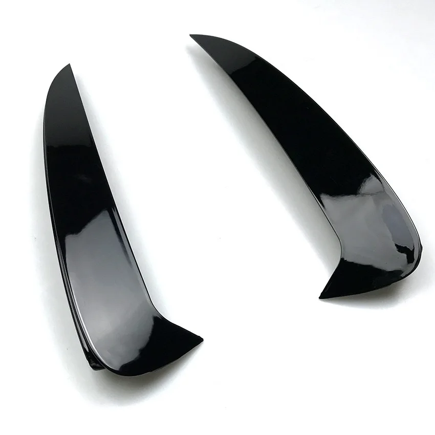 Rear Bumper Spoiler Side Air Vent Trim Fit  For Mercedes Benz W238 E-Class Coupe E300 E400 E550 2016 - 2019 2020 2021   2Pcs