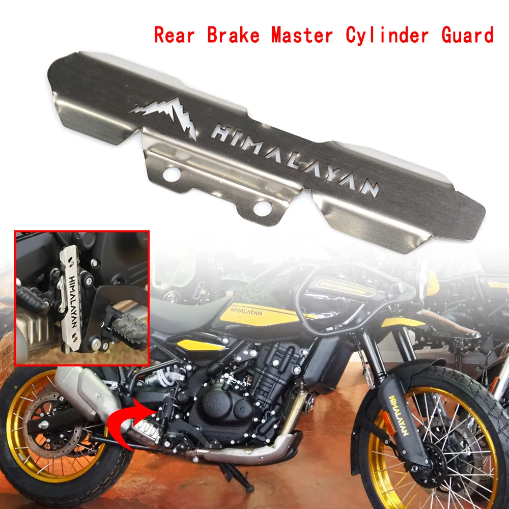 

Fit For Royal Enfield Himalayan 450 452 2024 2025 Motorcycle Rear Brake Master Cylinder Guard Brake Fuel Pump Protective Cover