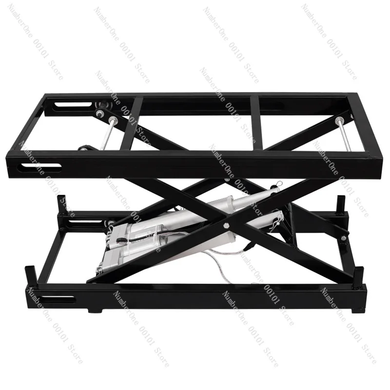 Small Electric Lifting Platform 24v Support Frame Drone Coffee Table Scissor Lifting Platform
