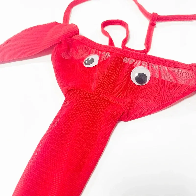Seksowne męskie stringi z stylową wypukłością na penisa, elastyczna erotyczna bielizna typu tanga, męska bielizna gejowska, porno dessous dla mężczyzn.