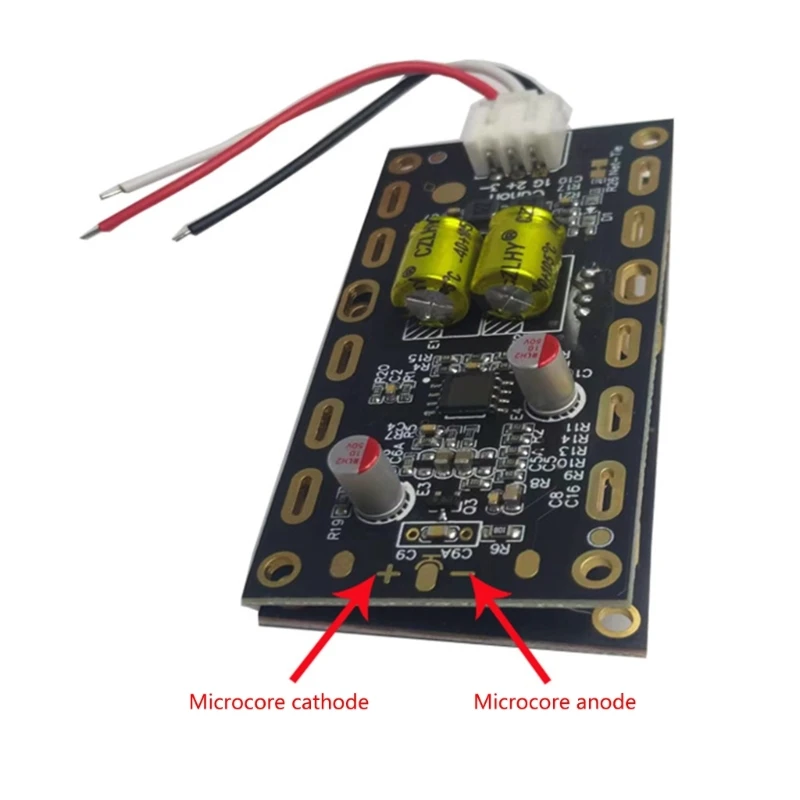 Professional 34mm Diameter Microphone Cores Large Diaphragm Condenser Mic Cores with Circuit Board for Studio Recording