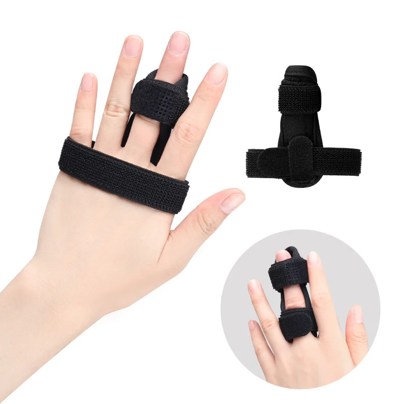 Trigger Finger Splints Finger Brace Finger Knuckle Immobilization Broken Finger Protector Straightening Arthritis Relief Pain