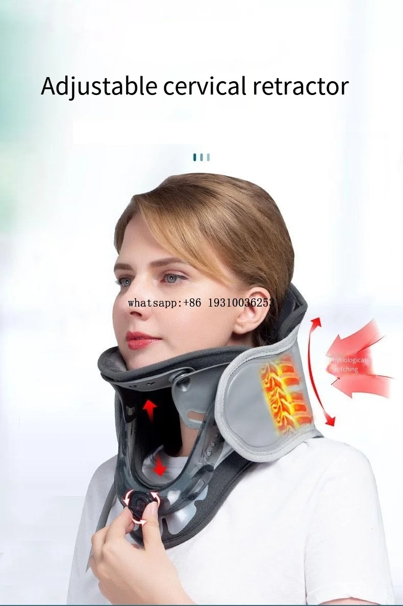 

New Version Upgrade Cervical Neck Traction Device Adjustable And Inflatable Neck Traction