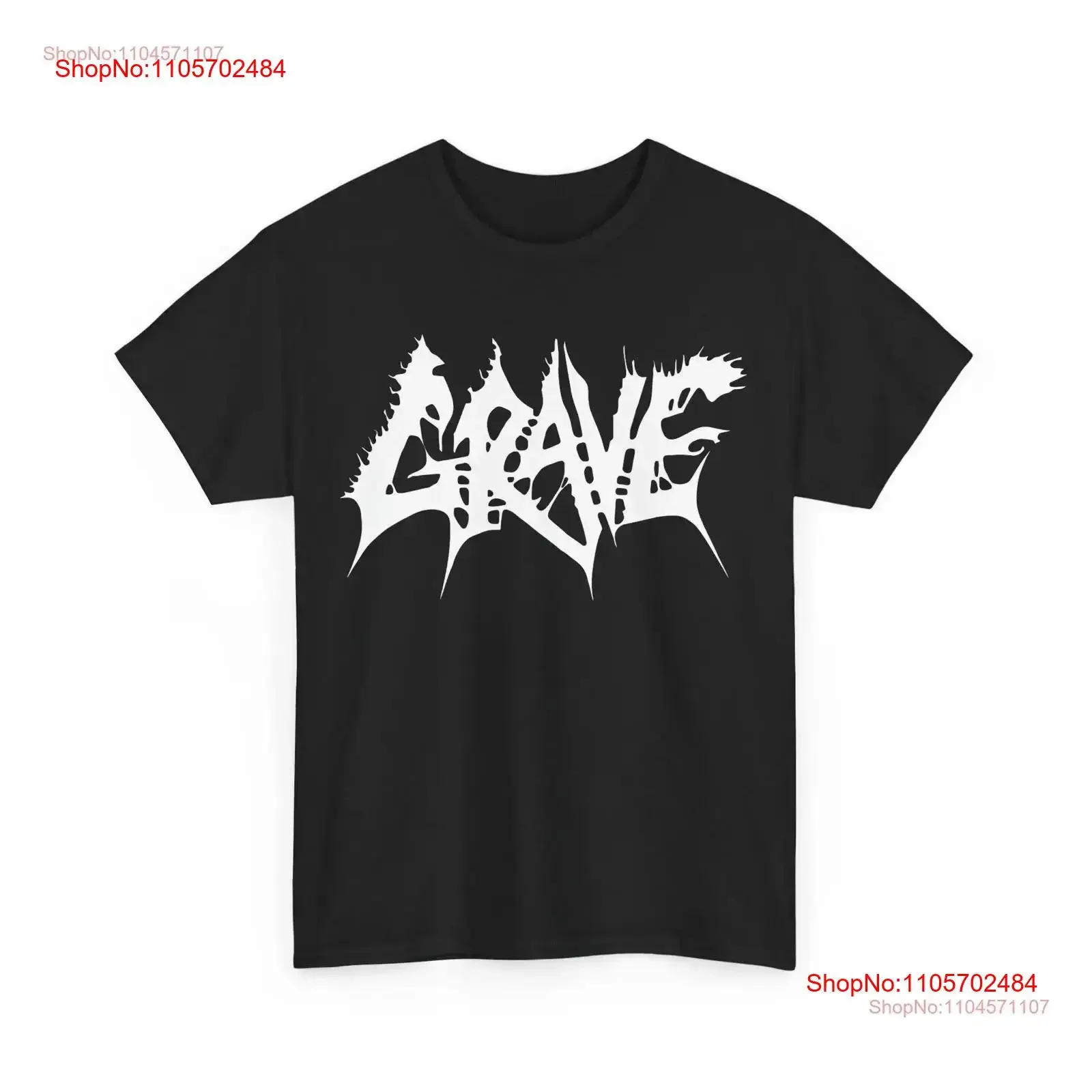 Dark death metal band T Shirt intricate calligraphy design perfect for fans of brutal and atmospheric vintage Washed Slightly