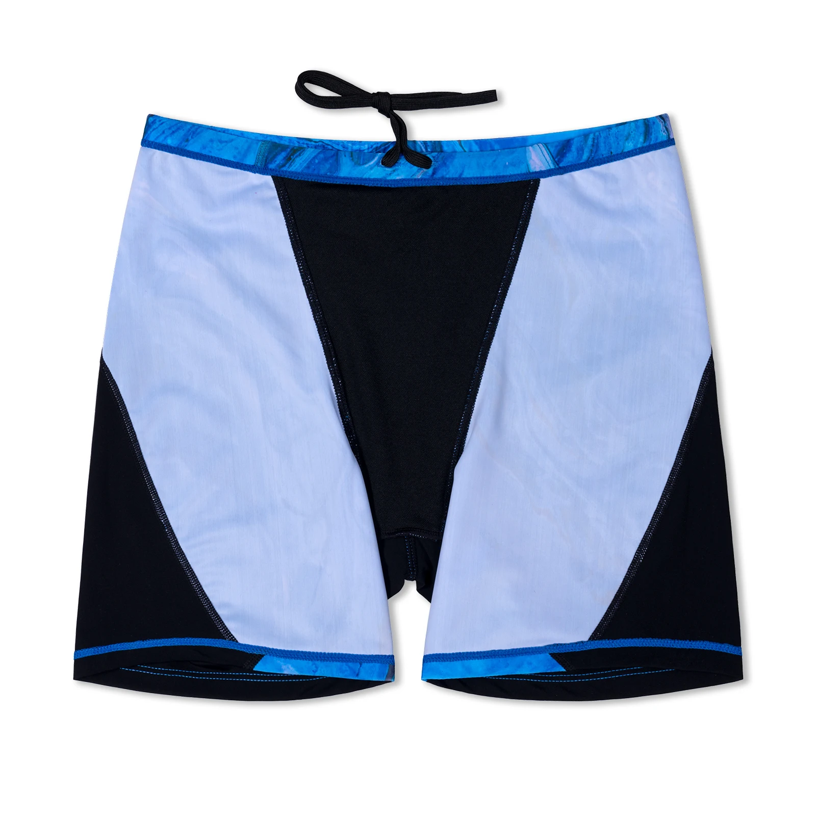MY KILOMETRE Herren sportliches Bein mit quadratischem Bein Schwimmen Jammers Lavarot Langlebig Training Splice-Badeanzug Sportliche Bademode Badehose – Detail 22
