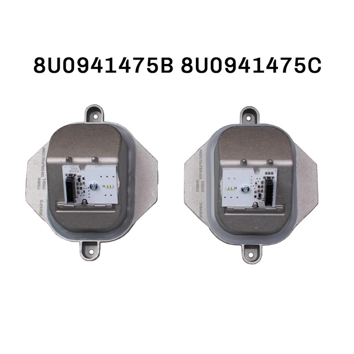 Right & Left DRL Daylight Modules for AUDI Q3 8U 2015-2018 LED Control Unit Headlight Controller 8U0941475B 8U0941475C