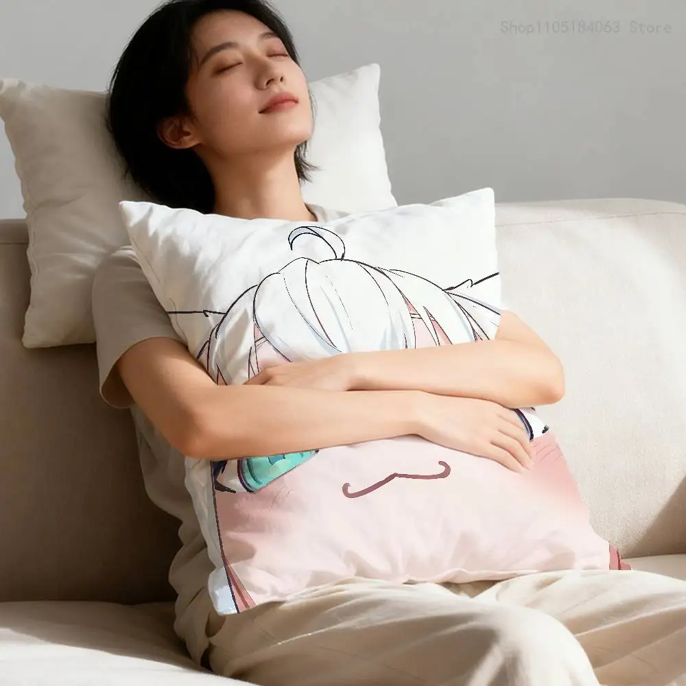 S-Shirakami F-Fubuki Pillowcases Bedroom Living Room Sofa Home Decor Polyester Cushion Cover with Zipper
