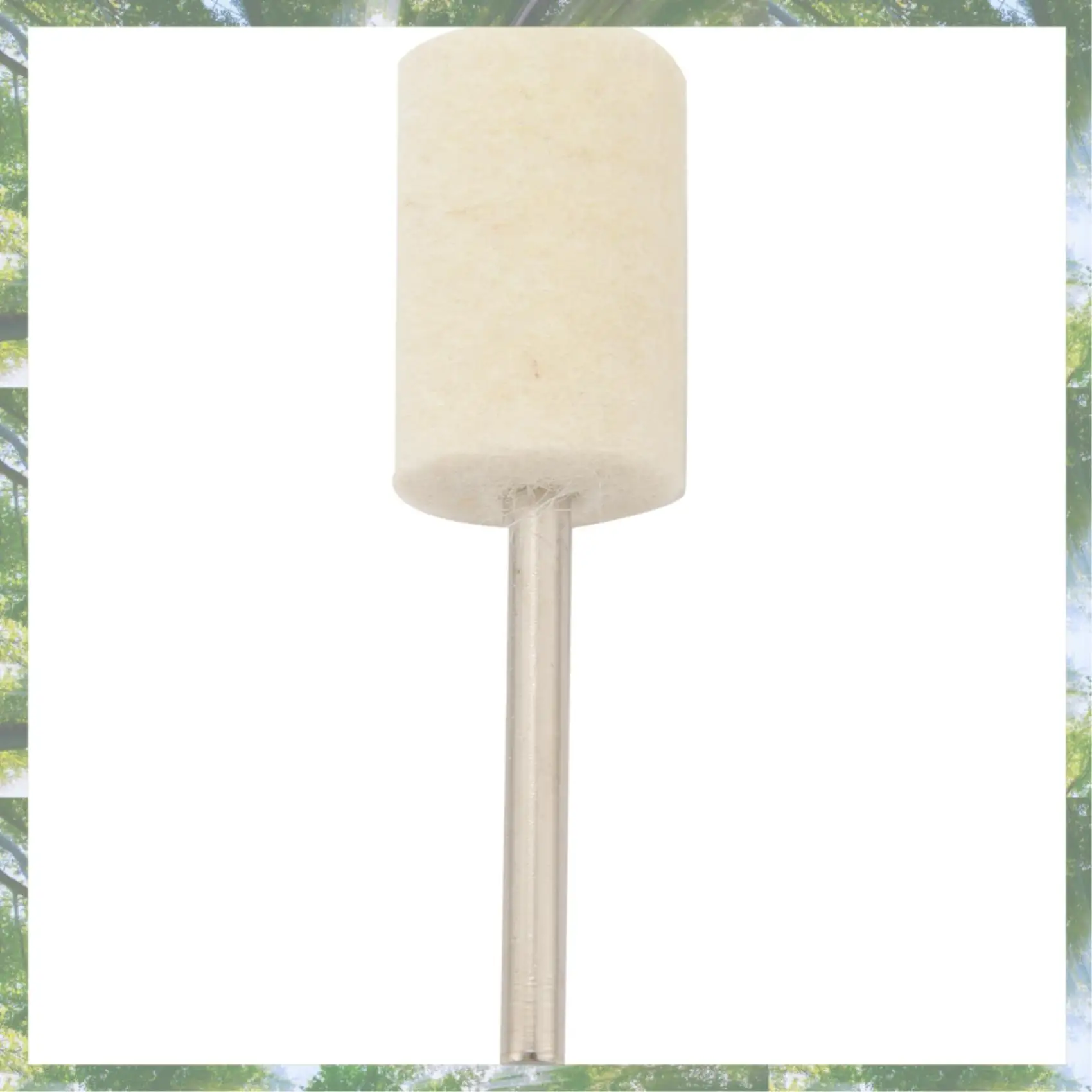 Premium-20Pcs Wollfilz Montiert Dorn Polieren Polieren Räder Schleifen Bits Grinder Kopf Polnischen Uhr Schmuck Dreh werkzeug Acc