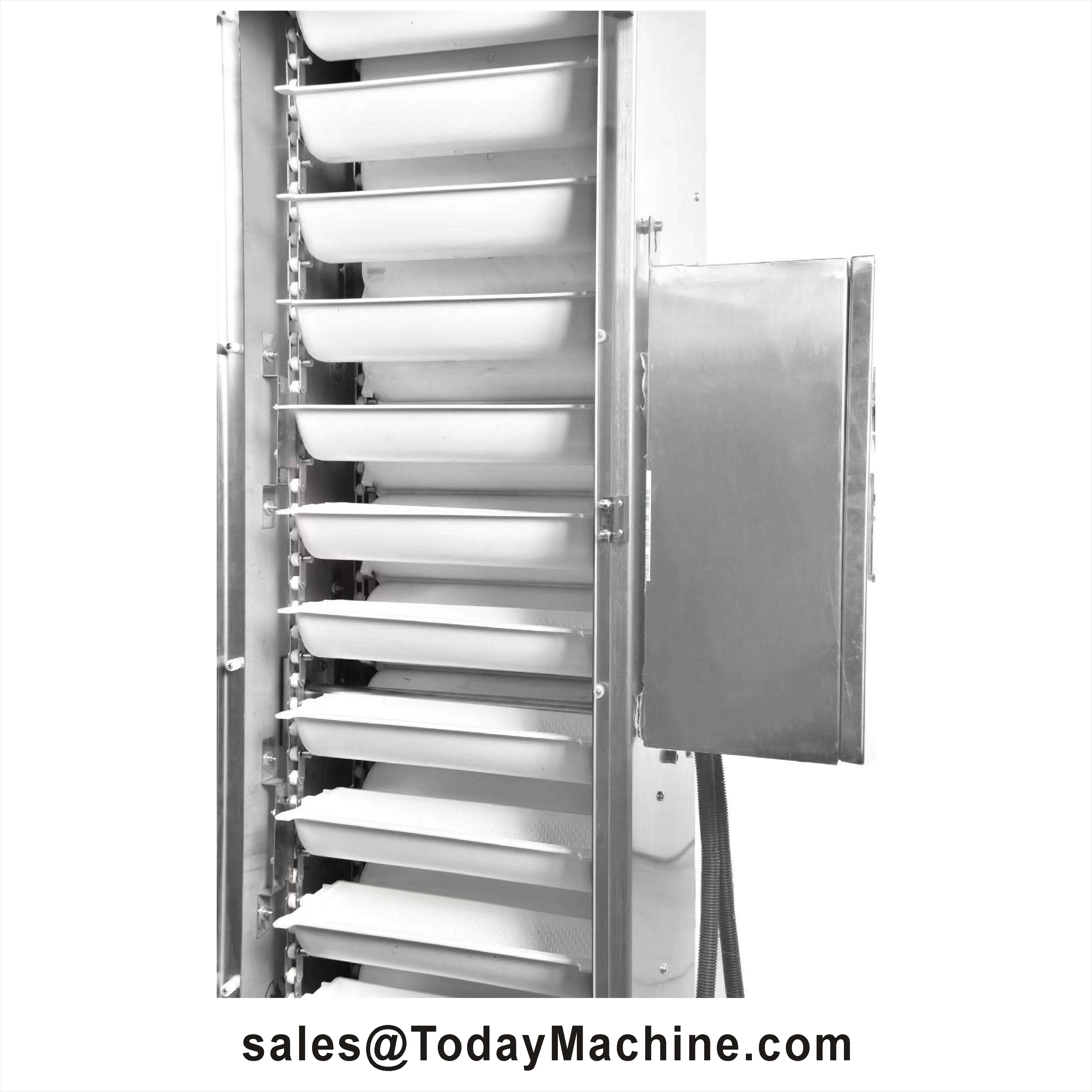 Automatic Z-Type Elevator Conveyor Bucket Horizontal Conveying Assembly Line for Nuts Chips Pet Food 2.5-10 Cubic Meters/Hour