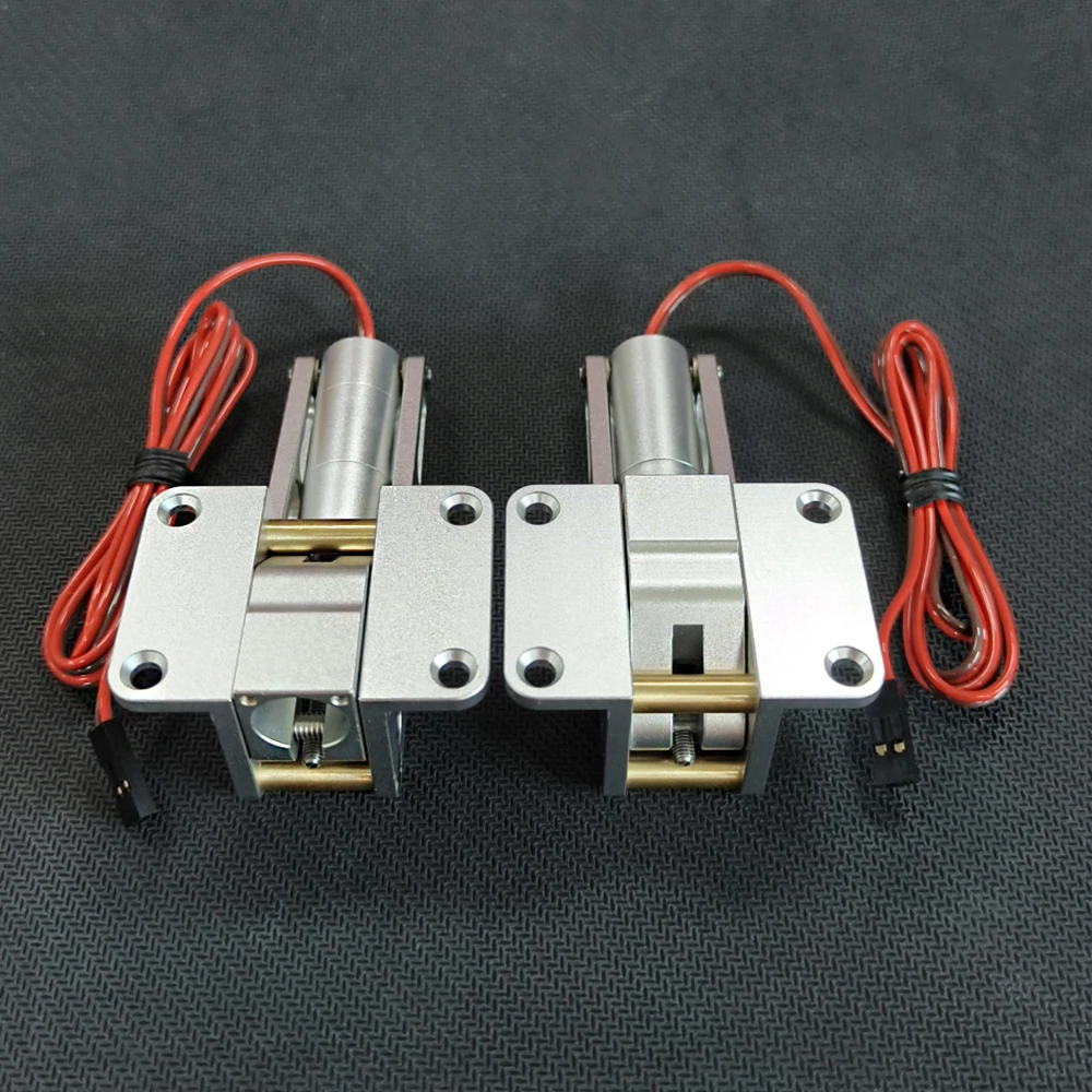 JP Hobby ER-120 Full Metal CNC Electric Retract Landing Gear Alloy For 7-8KG 90-120mm Sized Jets RC Plane Model