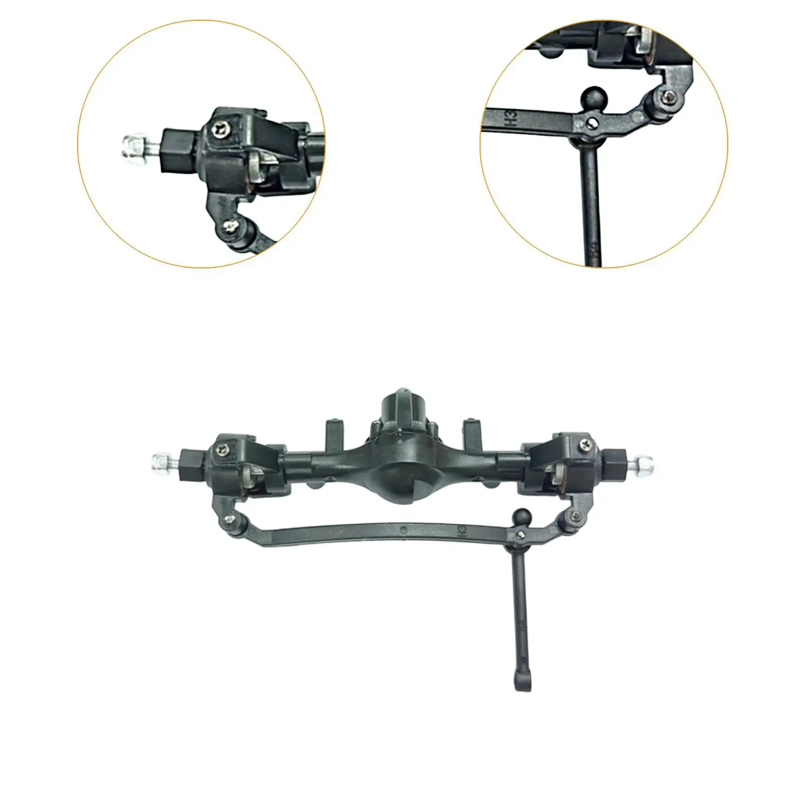 مجموعة محور السيارة RC تحل محل 18499 عملية قوية وقوية عالية القوة الأمامية أو الخلفية 1/18 أجزاء مركبة RC ملحقات ذاتية الصنع