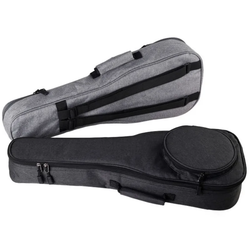 23 Inch Ukulele Bag Cotton-padded Drop-proof Shockproof Portable Shoulders Ukulele Backpack Musical Instrument Accessories