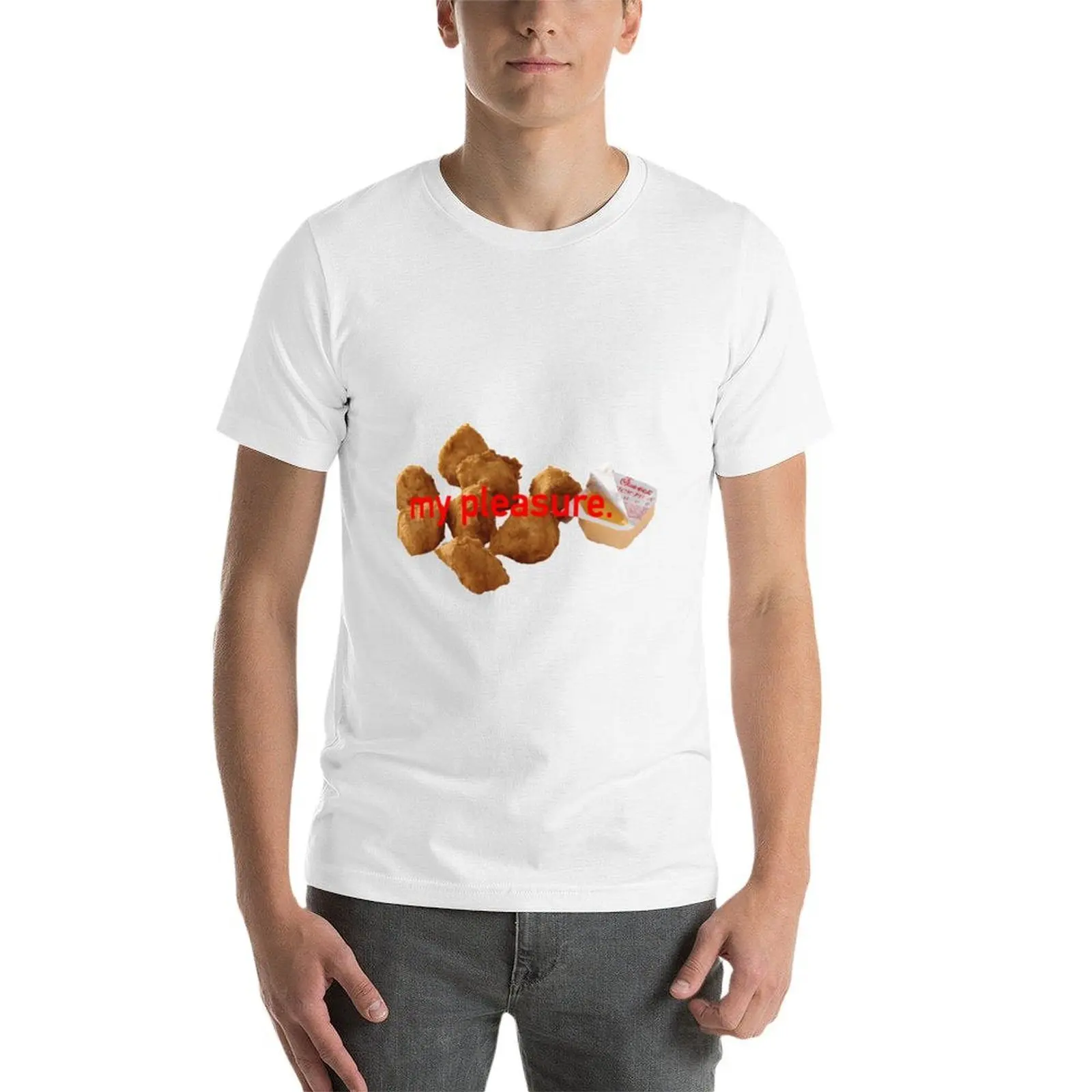 Chick-Fil-A Nuggets T-Shirt Stain Resistant Casual Tee view 3