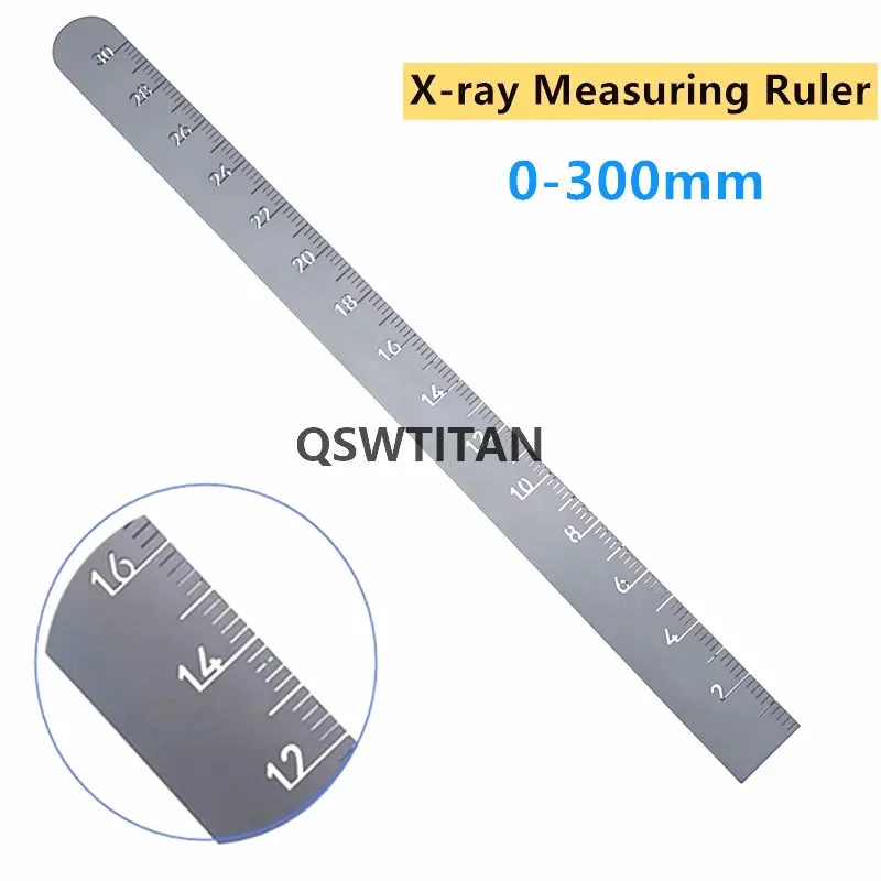 Orthopedic Stainless Steel Caliper X-ray Measuring Ruler Perspective Development Film Measuring Tool