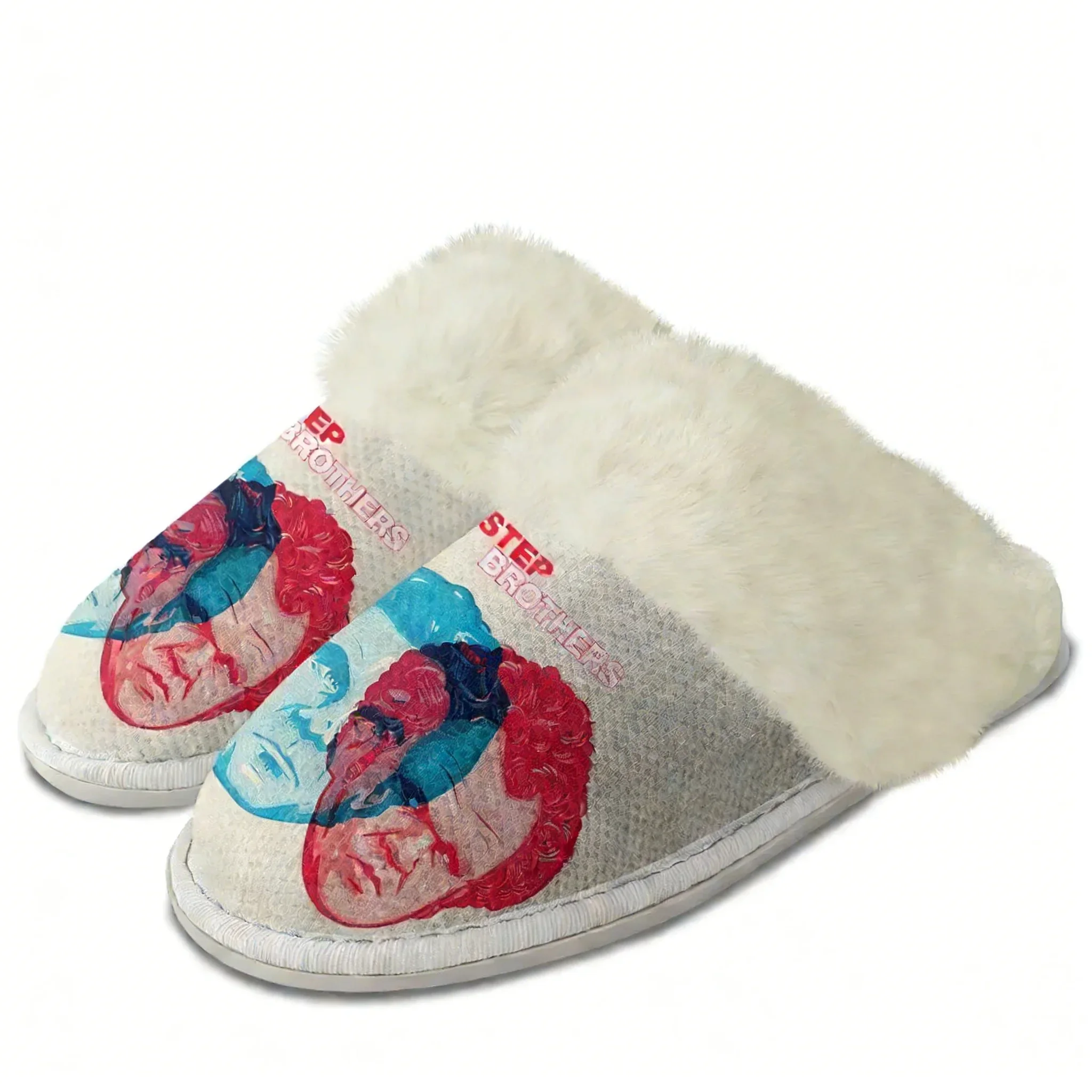 Step Brothers Plush Edge Warm Shoe Men Women Home Casual Slipper Bedroom Thermal Cotton Personalized Lightweight Custom Slippers