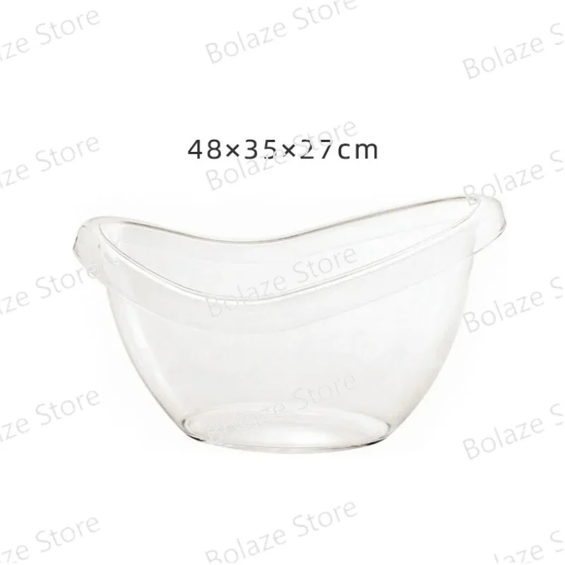 Newborn Photography Props Transparent Bathtub  Bucket Baby Photography Furniture Boy Girl Boy Fotografie Accessoires Posing