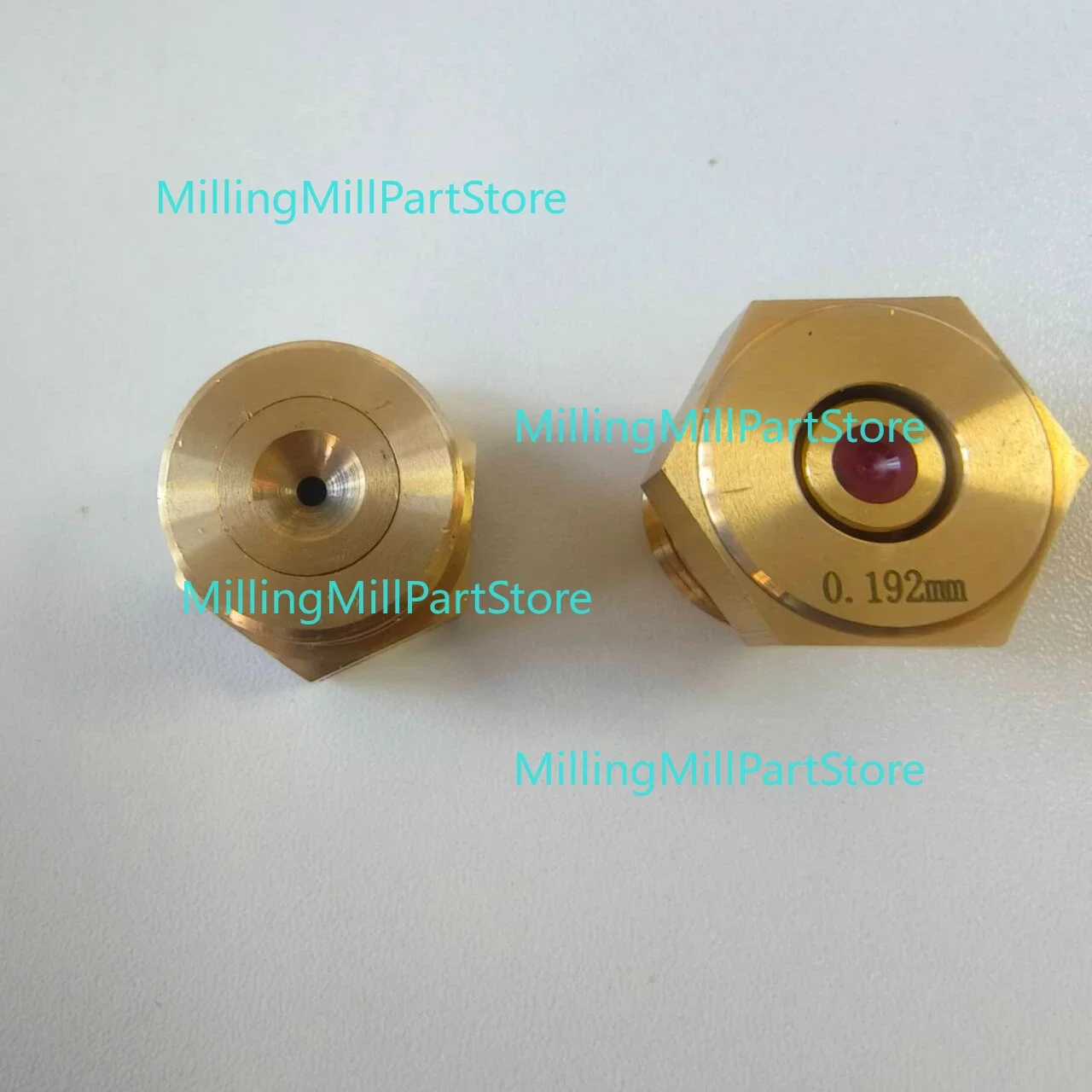 WEDM Parts Ruby Molybdenum Wire Guider 0.192mm/0.195mm Water Spray Cooling Plate for  Medium Speed EDM Wire Cut Machine