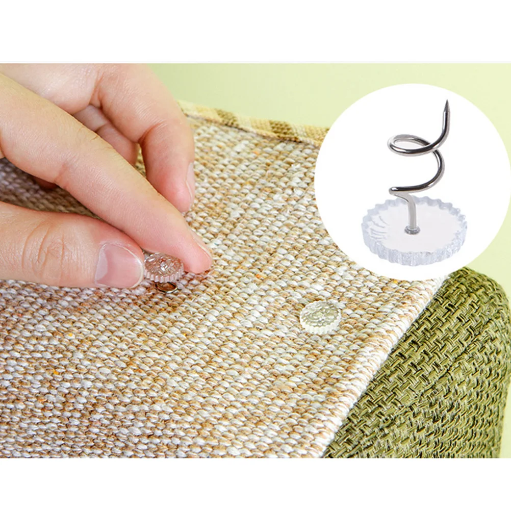 20pcs Bed Sheet Clip Fixer Transparent Traceless Nail Sofa Cushion Blankets Cover Grippers Holder Quilt Holder