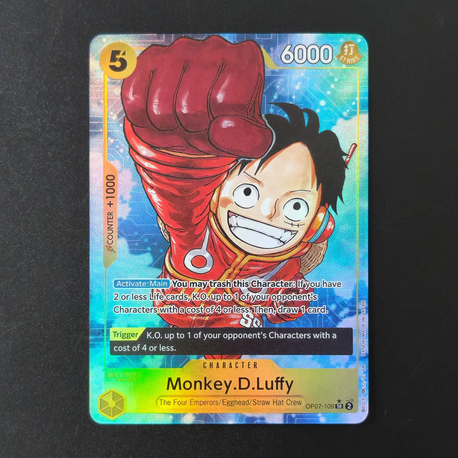 Self Made Proxy One Piece English Robin Chopper Bonney Luffy Nami Hancock Roger Pudding Game Anime Collectible Card Toy - view 5