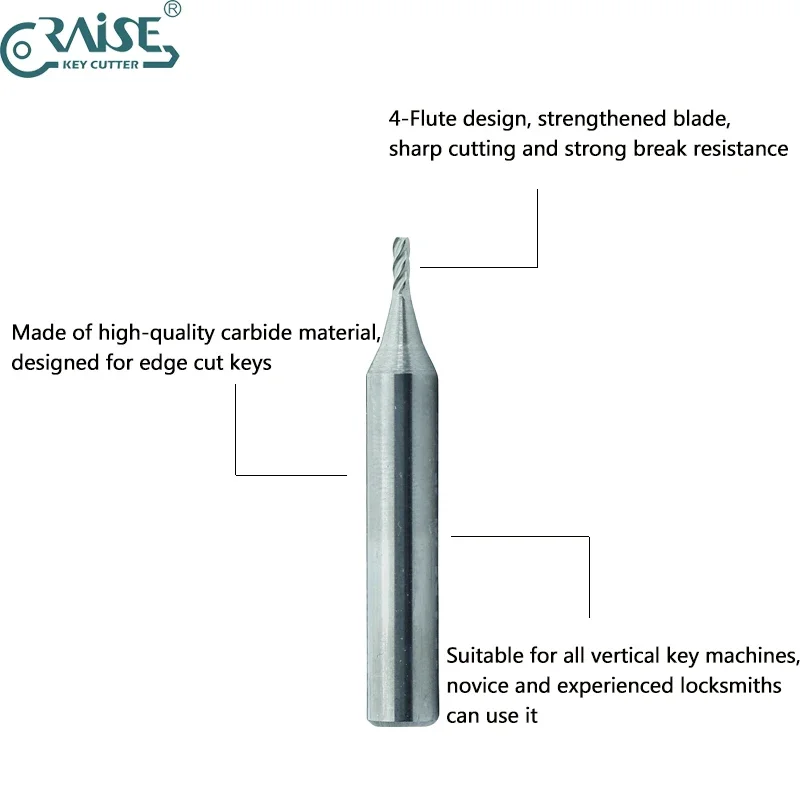 Milling Cutter to Copy Edge Cut Key for Various Vertical Key machine