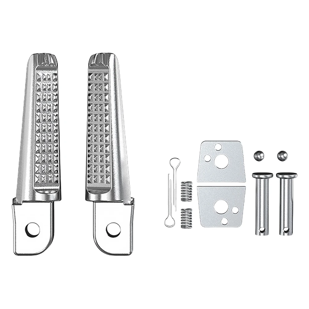 1 زوج مسند القدمين الخلفي المضادة للانزلاق الخلفية القدم رايدر مساند القدمين الخلفية للدراجات النارية لهوندا فانتوم 150 CB190R لياماها #4