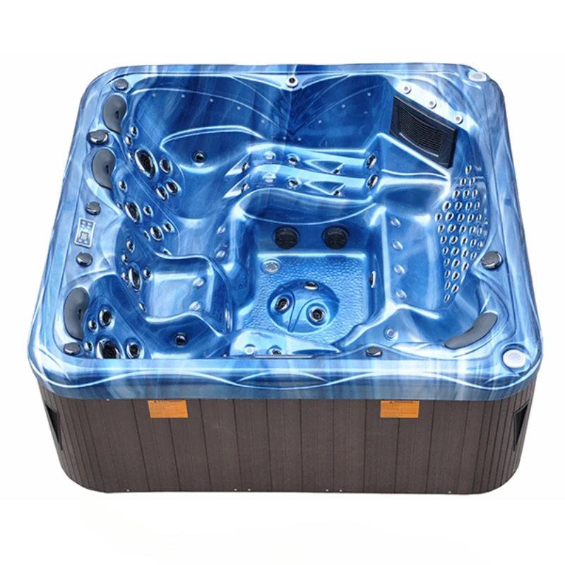 123 number jets Acrylic hot tub massage function bathtub Whirlpool hot tub lay z spa (KGT-JCS-66)