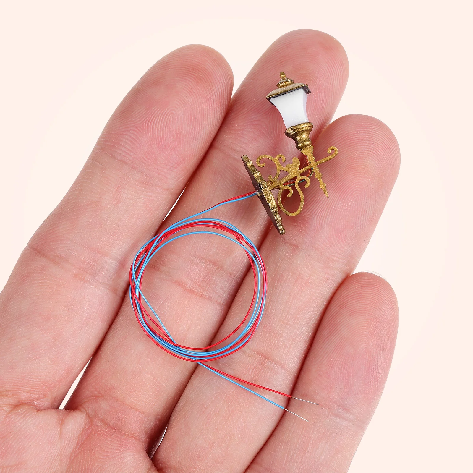 Dollhouse Wall Light Micro Landscaping Lamp Decor Mini DIY Lights Model Luminous Tiny Miniature LED Sconce