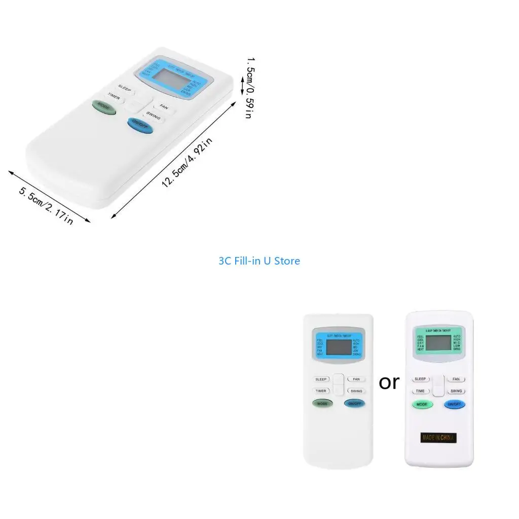 G8TA Air Conditioning Remote Control Conditioner Remote for TCL for PIONEER GYKQ-