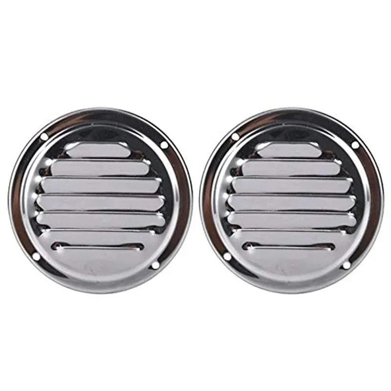 Boat Accessories Stainless Steel Circular Marine Boat Engine Louvered Style Vent Cover