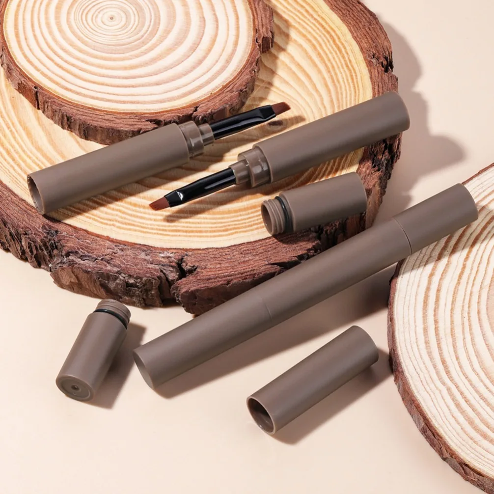 Double Ended Eyebrow Tint Mascara Waterproof Natural Color Smudge Proof Private Label Custom Logo Vegan Makeup Wholesale