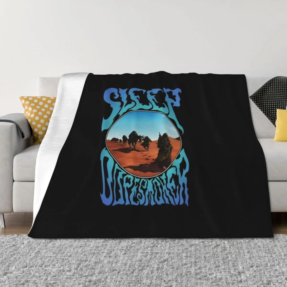 

Sleep Stoner Metal Band - Album Cover Dopesmoker Throw Blanket christmas decoration Flannels Plush Weighted Blankets