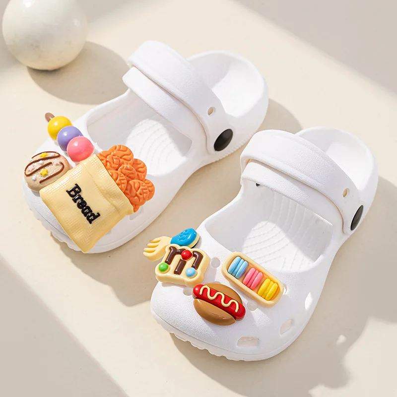 2026 Summer Children's DIY Design Cartoon Casual Sandals - Breathable Non-Slip Slippers for Boys & Girls - Home & Beach Slippers - view 2