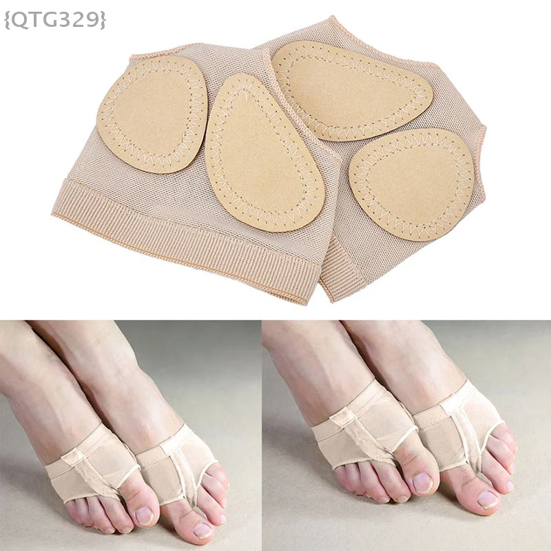 【O】Dancer's Forefoot Paws Cover For Barefoot Feel | Ballet & Lyrical Half Shoe With Toe Protection