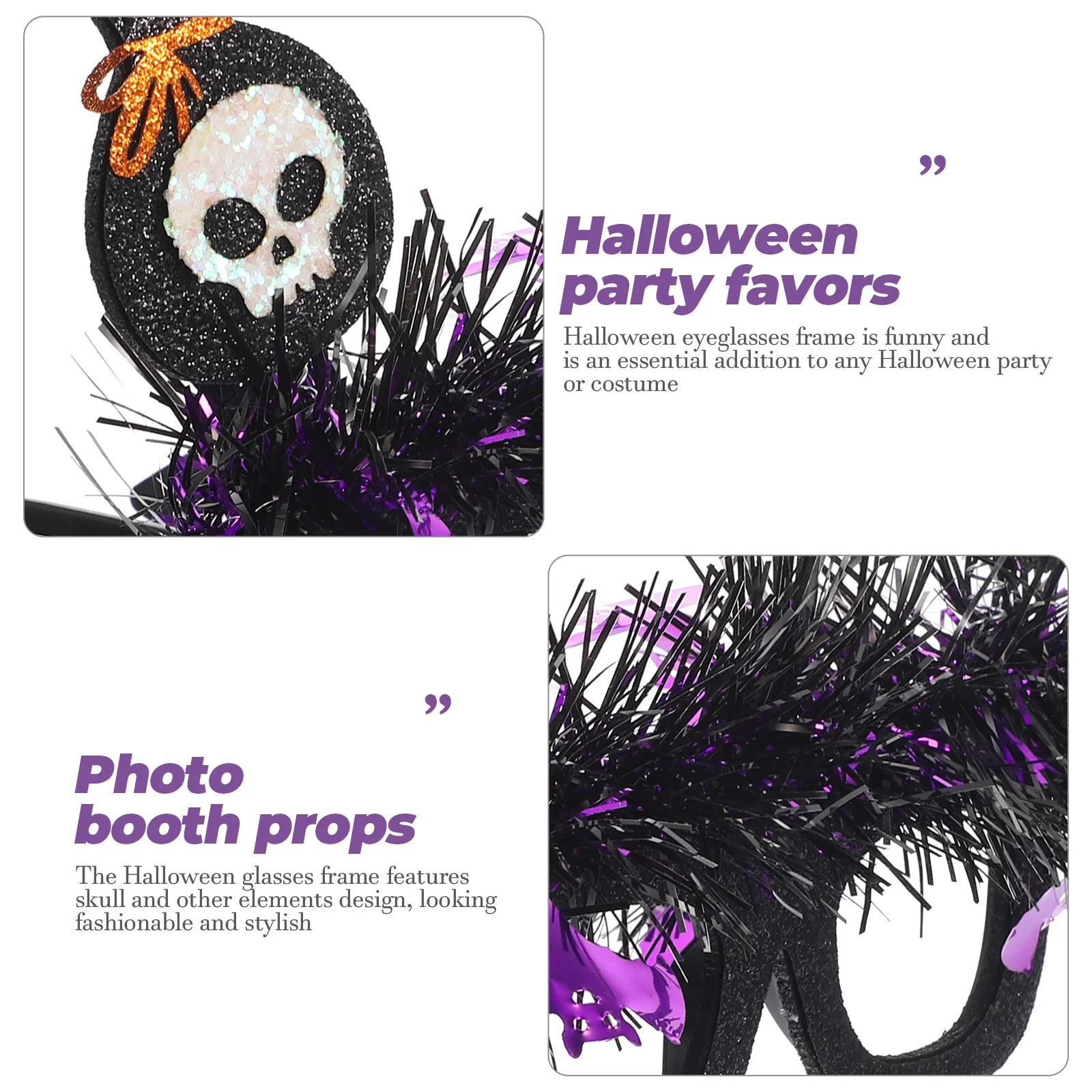 

Оправа для очков на Хэллоуин, тонкое мастерство для Хэллоуина, реквизит для фотобудки, забавные очки, сувениры для вечеринки