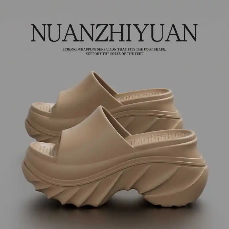 Backless Round Toe Women Golf 6 Flip Flops Sneakers Shoes Ladies Slippers And Sandals Sports Sunny 2025summer Visitors