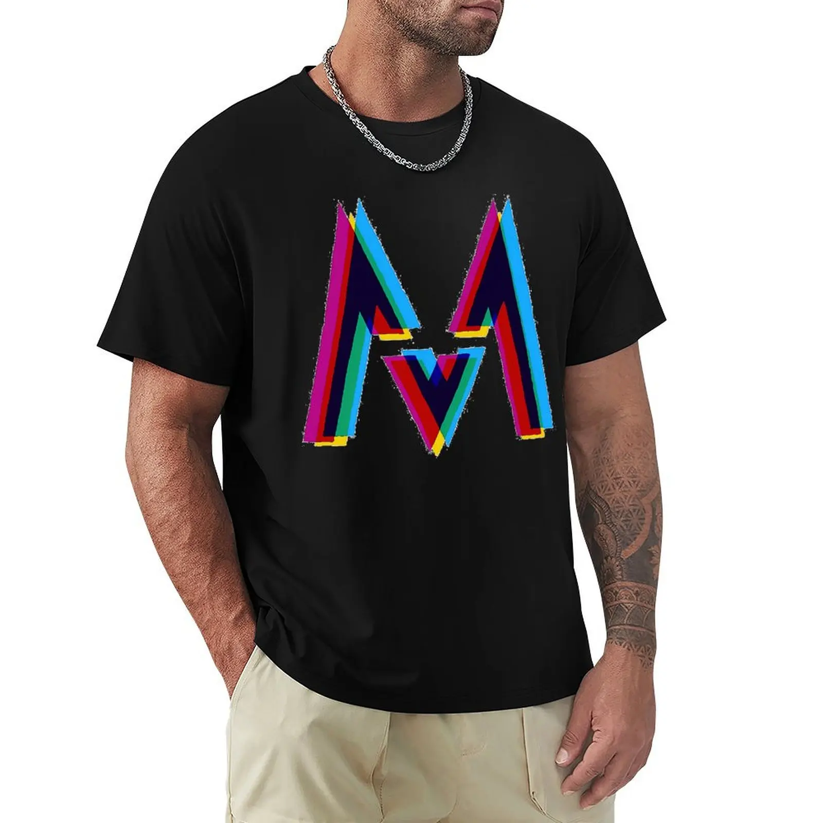 Maroon 5 Music, Pop rock Band T-Shirt Plus Size Basic Cotton T-Shirt