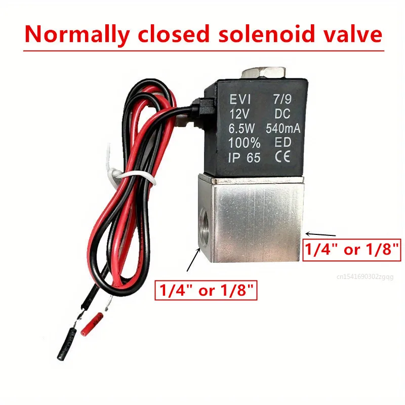 Solenoid Valve Normally Closed 1/4\