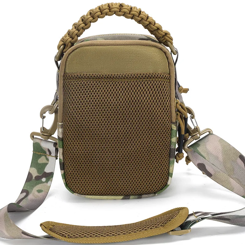 New Casual Outdoor Chest Bag 1000D Nylon Laser MOLLE Mount with Reflective Stripes Tactical Shoulder Crossbody Bag