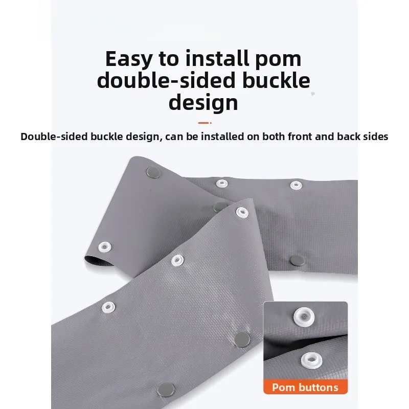 PVC button end with environmentally friendly flame retardant wire wrapping sleeve PC100 double-sided button cable protective